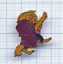 Pin's A.B. Disney Rose offering Beast Beauty and The Beast La Bête et la Belle