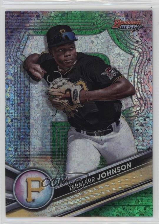 2022 Bowman's Best Green Mini-Diamond Refractor 19/99 Termarr Johnson #TP-30 0c6