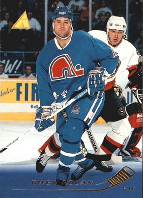 1995-96 Pinnacle #12 Owen Nolan - HKY