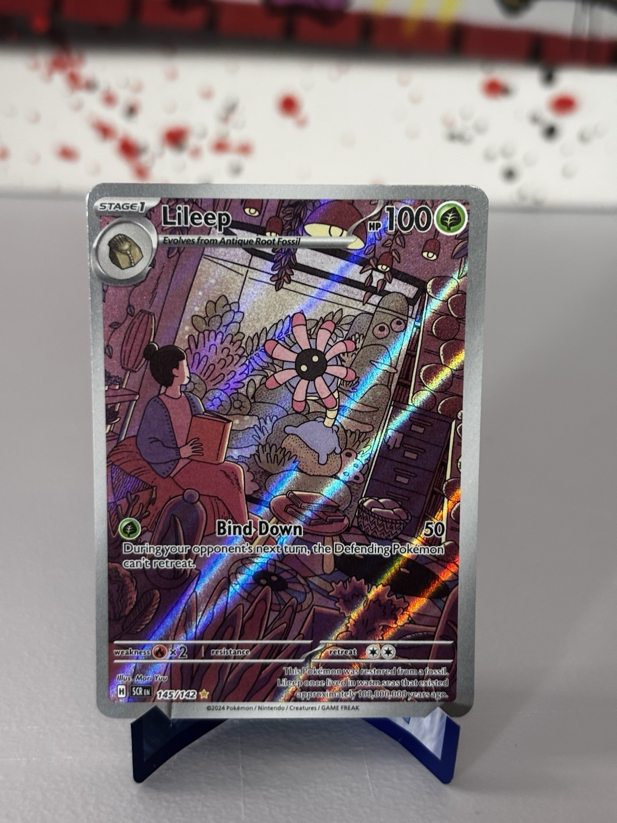 Lileep 145/142 Sv07: Stellar Crown Holo