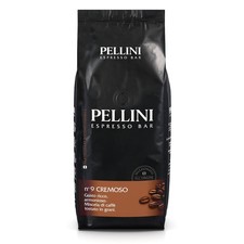 Pellini N 9 Cremoso Caffè in Grani per Espresso 1kg Miscela Arabica e Robusta