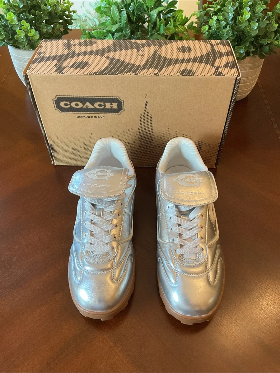 Coach Silver Tennis Shoes for Women for sale | eBay