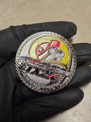 #ad TX Houston Buc eee TX2K Task Force Police Challenge Coin RARE $63.00