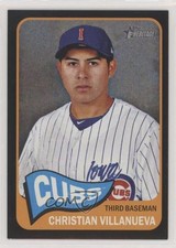 2014 Topps Heritage Minor League Edition Black 55/105 Christian Villanueva 0c6