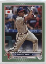 2022 Topps Japan Edition Jade Green 42/75 JT Realmuto #114 10pz