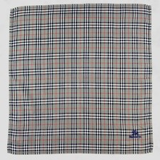 Vintage Burberry Handkerchief Neckerchief Bandana Pocket Square