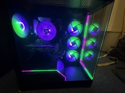 CyberPowerPC GamingPC AMD Ryzen 5 5500 RTX 4060 16GB 932GB RGB Desktop