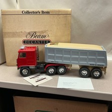 Jim Beam - Dump Truck - Sand & Gravel - 1992 Decanter Empty