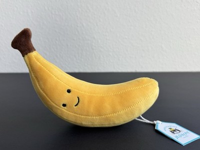 AUTHENTIC RETIRED New with Tags NWT Jellycat Fabulous Fruit Banana - HTF!