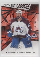 2021 SP Game Used Authentic Rookies Red Fragment 3/205 Keaton Middleton #127 0l2