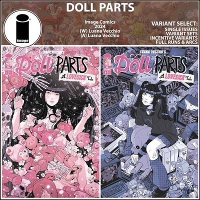 #ad #ad Doll Parts: A Lovesick Tale 2024 #1 2 Image Comics COVER SELECT $3.88