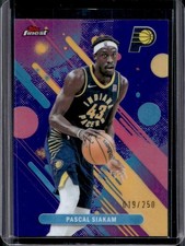 2025-26 Topps Finest Pascal Siakam Common Purple Refractor #/250 Pacers