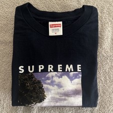 Supreme Supreme Time Tee Navy SS20T27 Size Medium
