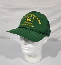 Vintage Suburban Equipment john deere wichita ks Hat Snapback Cap