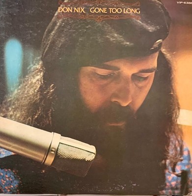 DON NIX   GONE TOO LONG   1976   US   LP   FIRST JAPAN EDITION - ROOTS BLUES