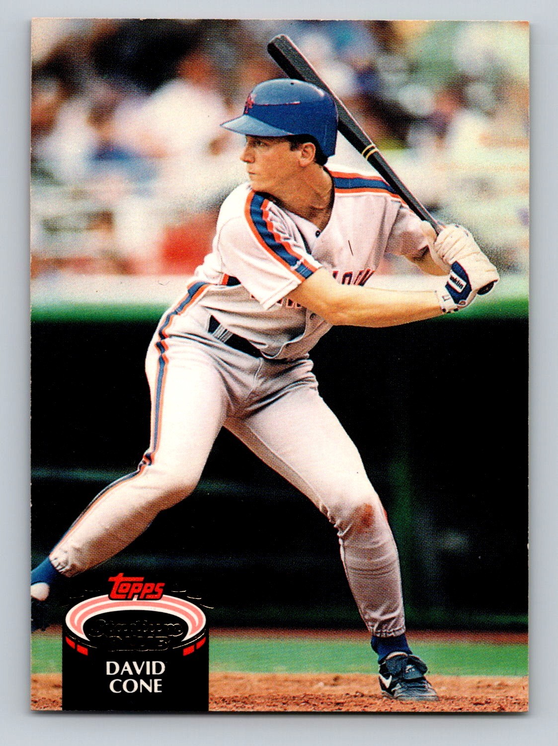 1992 Topps Stadium Club #17b David Cone New York Mets Yankees