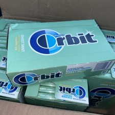 ORBIT Sweet Mint Sugar Free Chewing Gum, 14 pieces, 12 Pack 