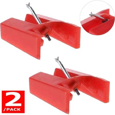 TURNTABLE NEEDLE STYLUS for Numark TTUSB TT1600 TT1610 TT1625 Groovetool 2pcs