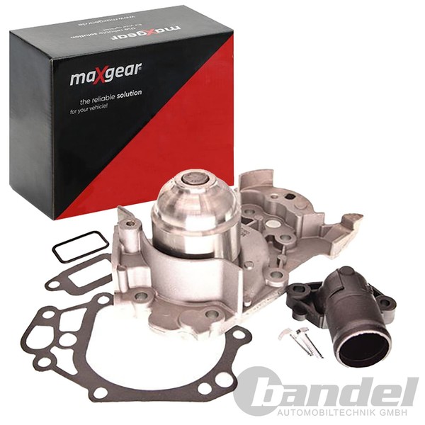 Maxgear Wasserpumpe Mit Dichtung Passend FüR Nissan Kubistar Renault Clio Kangoo-image