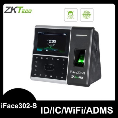 ZKTeco iFace302-S Biometric Identification Face Fingerprint Time Attendance
