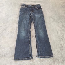 Wrangler Kids 8 Slim Classic Boot Jeans Dark Wash Blue Denim