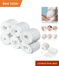 Plaster Cloth Rolls S, Pack of 6 - Gauze Bandages for Body Casts, Plaster of ...