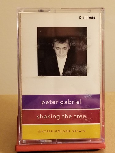 Peter Gabriel Shaking The Tree Sixteen Golden Great Hits (CASSETTE TAPE) 📼 VGC 
