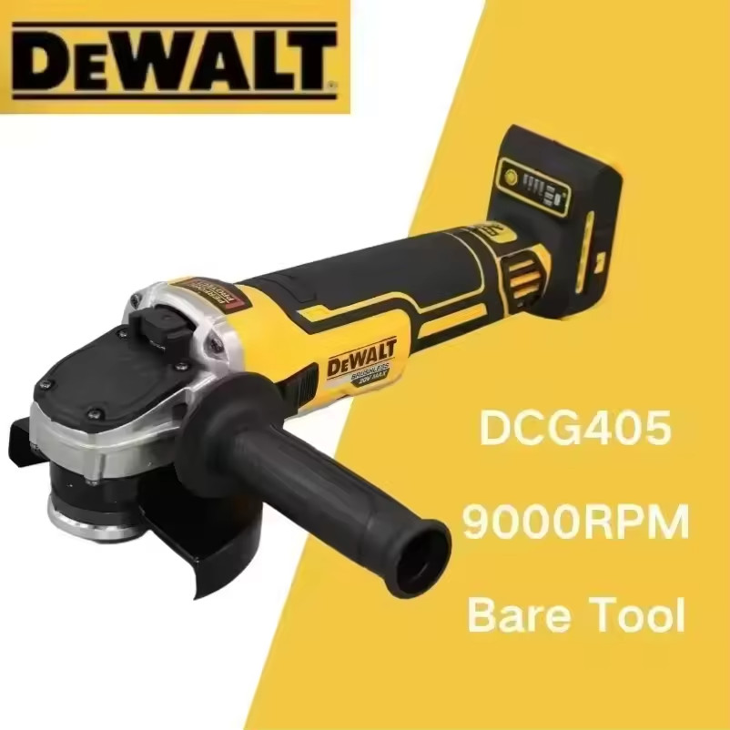 Dewalt DCG406 125MM 9000RPM Brushless Angle Grinder Cordless Cutting Machine