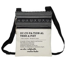 Occupational Therapist Messenger Bag Small Ethnic Pattern Printed Adjustable ...