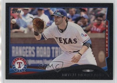 2014 Topps Black 55/63 Mitch Moreland #94 qw7