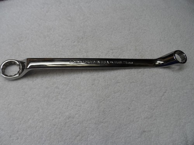 #ad Craftsman Professional USA Deep Offset Polish Metric MM Wrench 21x23 USA 44368 $116.95