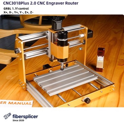 CNC3018Plus 2.0 3018 Pro Max CNC Engraver Router + 500W Spindle+Offline Control