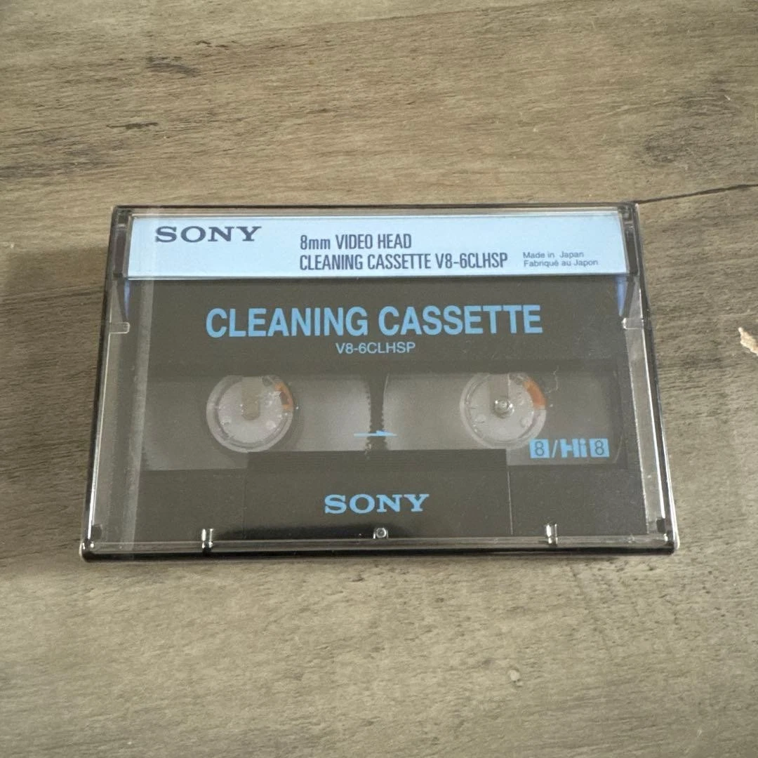 8mm Video Head Cleaner In Camcorder Tapes & Discs for sale | eBay