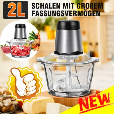 Zerkleinerer Elektrisch Küche Gemüsezerkleinerer Fleischwolf Mixer Multihacker