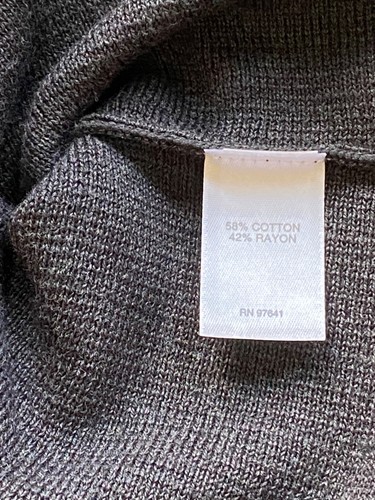 J Jill Dress Womens Large Petite Cotton Knit Mock Neck Pullover Long Sleeve NICE - Picture 4 of 6