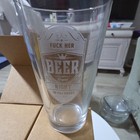 Clear Novelty Decorated Beer Pint Glass, Round Glass, 10-18 oz, 1-Piece — photo 2