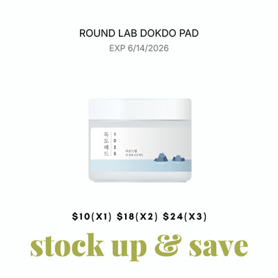 [US seller] ROUND LAB  1025 Dokdo Pad (70ea) EXP 6/14/2026