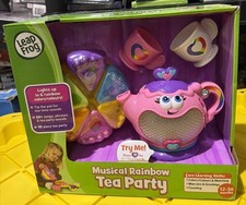 Leap Frog Musical Rainbow Tea Party Set w/Cake Stand NEW in Box