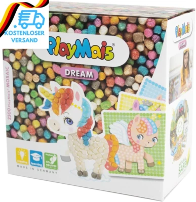 BESUCHE DEN PLAYMAIS-STORE Playmais MOSAIC Dream Unicorn Kreativ-Set Zum Basteln Für Kinder Ab 5 Jahren | Ü