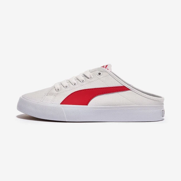 PUMA Bari Mule Slip On White Red PKI37131805 Mules Sneakers