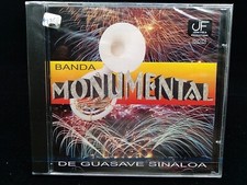 CD-📀-BANDA MONUMENTAL DE GUASAVE,SINALOA-SE ME CERRO EL MUNDO- NUEVO-RARO-💿