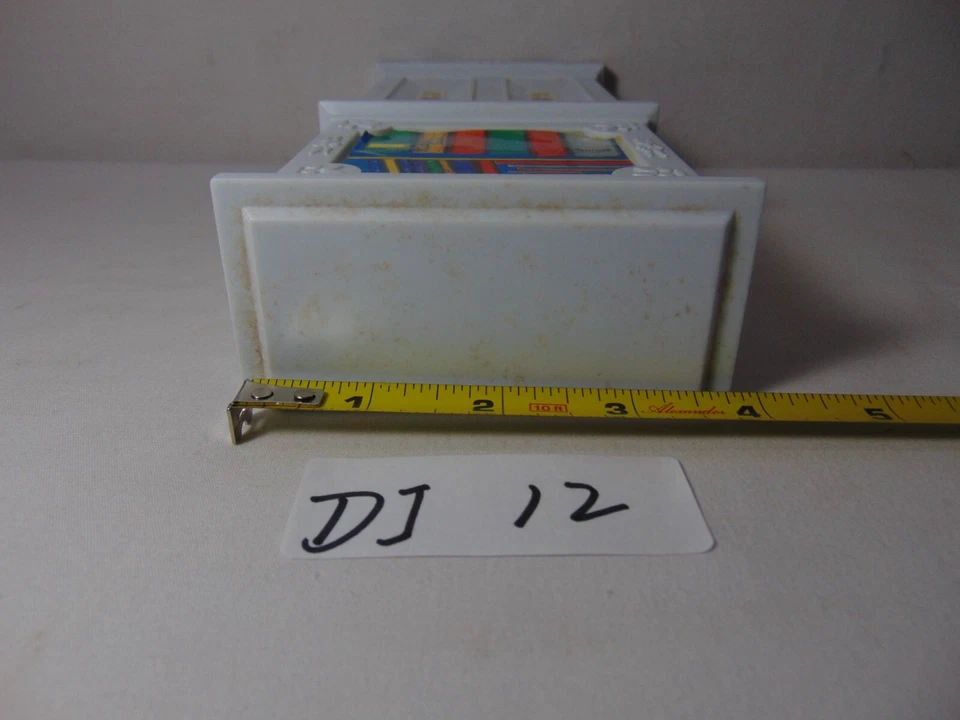 Barbie Muebles Estantería Libro Librería Caja Azul Juguetes 8 3/4" Alto Blanco Foto 2 de 4