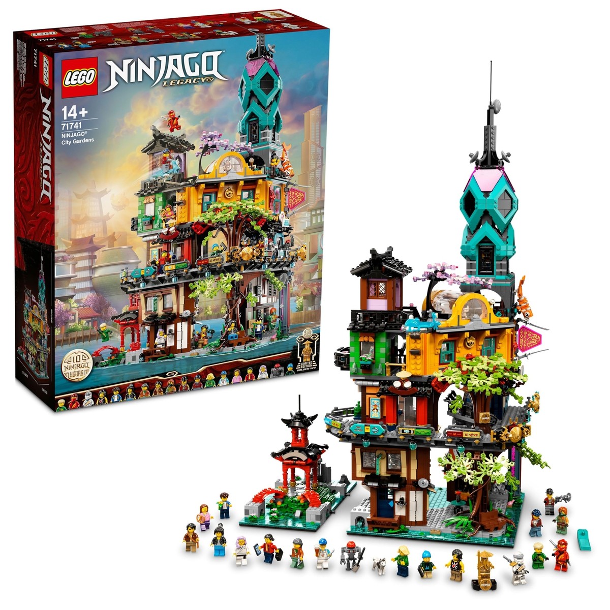 LEGO Ninjago Ninjago City Garden Christmas Present Christmas 71741 