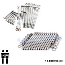 17PC High Strength Crank Case Bolt kit + Head Stud Kit fit EJ255 EJ257 WRX STI