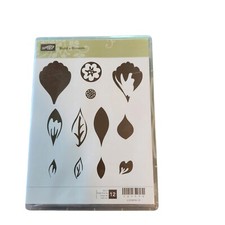 Stampin' Up BUILD A BLOSSOM Stamp Set of 121994 Floral Leaf Fall Spring