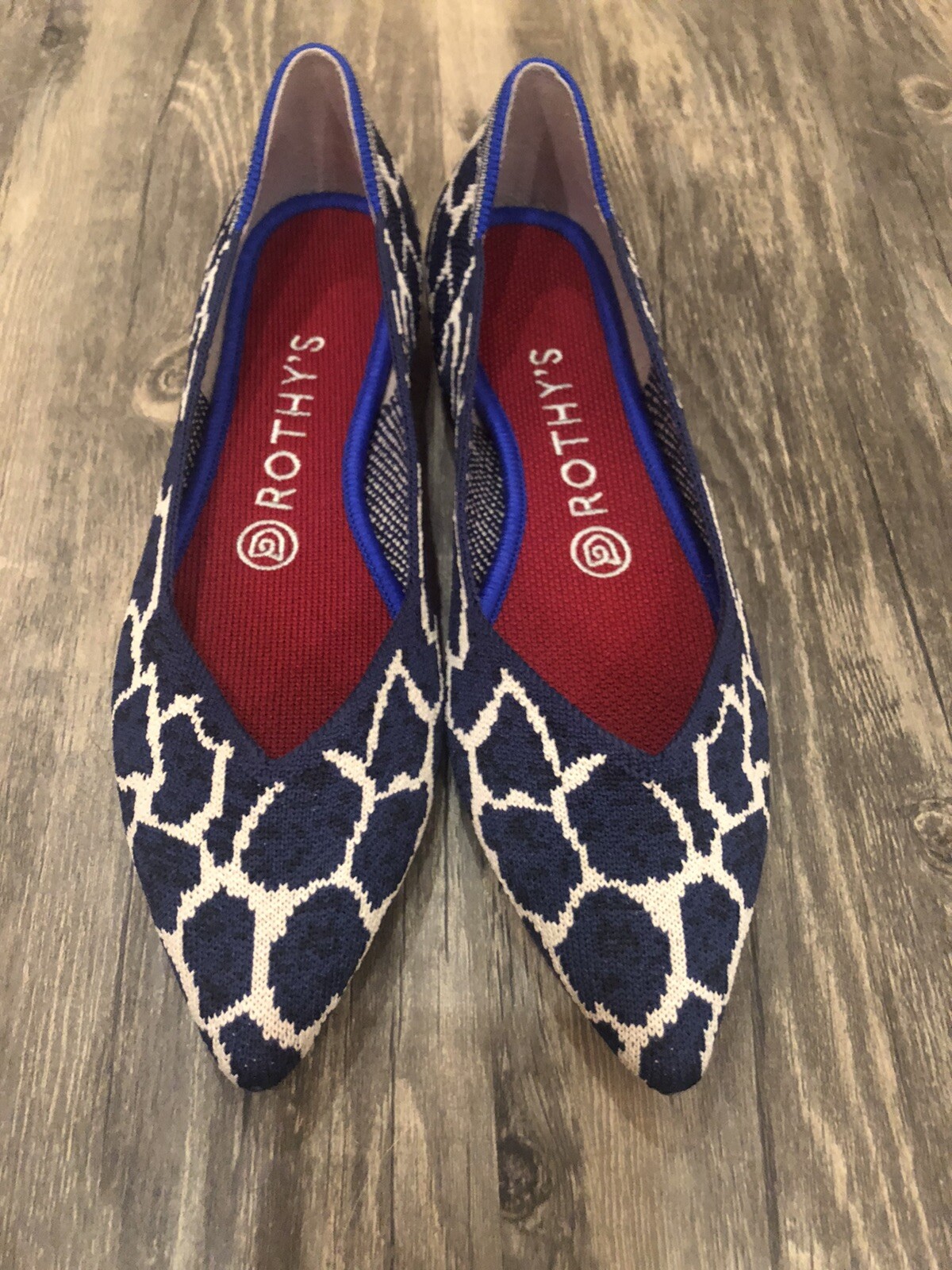 rothys indigo heather