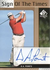 2012 SP Authentic Sign of the Times #STDP D.A. Points F Auto - NM-MT