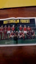 SHOOT  19 APRIL 1980 SPAIN-ENGLAND 0-2 + NOTTINGHAM FOREST TEAM GROUP IN COLOUR!