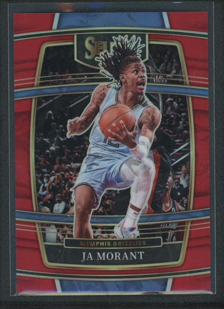 2021-22 JA MORANT 037/199 PANINI SELECT CONCOURSE RED