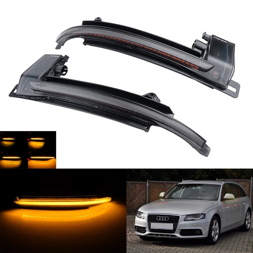 2x Spiegel Blinker Blinklicht Für Audi A3 8P A4 A5 A6 A8 Q3 8K0949101/8K0949102 - Bild 1 von 22